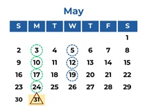 District School Academic Calendar for Curtis (sam V.) Elementary for May 2027