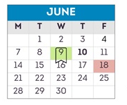 District School Academic Calendar for Highland Elementary for June 2027