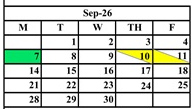 District School Academic Calendar for Pecos Elementary for September 2026