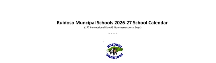 District School Academic Calendar Key for White Mountain Elem
