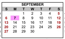 District School Academic Calendar for Father Keith B. Kenny Elementary Charter for September 2026