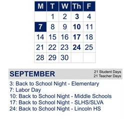 District School Academic Calendar for Madison (james) Elementary for September 2026