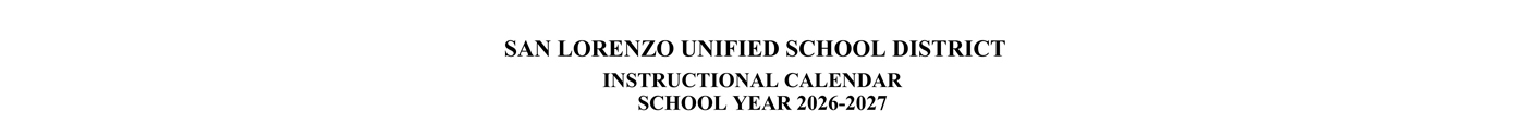 District School Academic Calendar for Del Rey Elementary