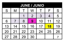 District School Academic Calendar for Discovery Elementary for June 2027