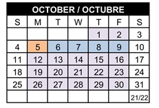 District School Academic Calendar for Discovery Elementary for October 2026