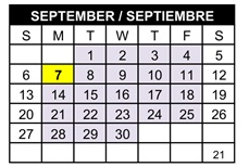 District School Academic Calendar for Discovery Elementary for September 2026