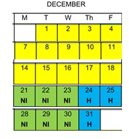 District School Academic Calendar for Jerabek Elementary for December 2026