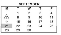 District School Academic Calendar for Highlands Elementary for September 2026