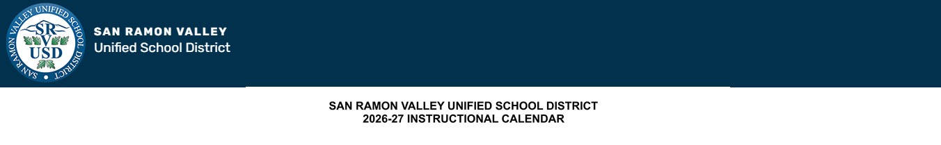 District School Academic Calendar for Hidden Hills Elementary