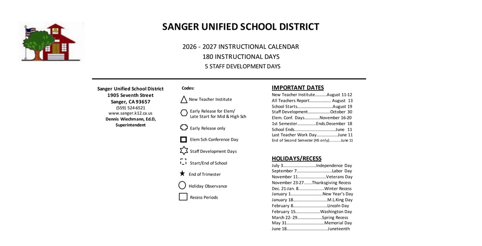 District School Academic Calendar Key for Hallmark Charter