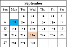 District School Academic Calendar for Bruce (robert)  Elementary for September 2026