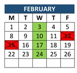 District School Academic Calendar for Bouquet Canyon Elementary for February 2027