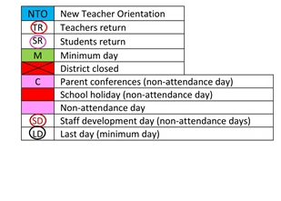 District School Academic Calendar Legend for Bouquet Canyon Elementary