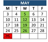 District School Academic Calendar for Bouquet Canyon Elementary for May 2027