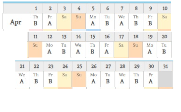 District School Academic Calendar for Ashman School for April 2027