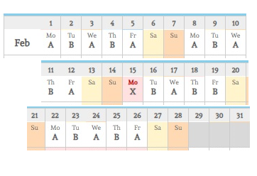 District School Academic Calendar for Ashman School for February 2027
