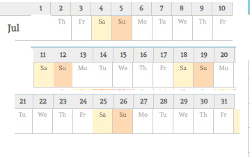 District School Academic Calendar for Ashman School for July 2026