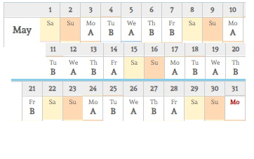 District School Academic Calendar for Ashman School for May 2027