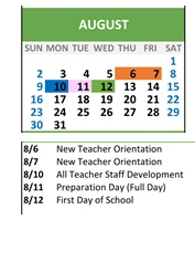 District School Academic Calendar for Apollo High (CONT.) for August 2026