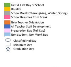 District School Academic Calendar Legend for Apollo High (CONT.)