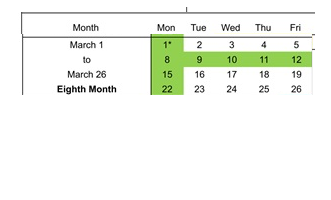 District School Academic Calendar for Bayside Elementary for March 2027