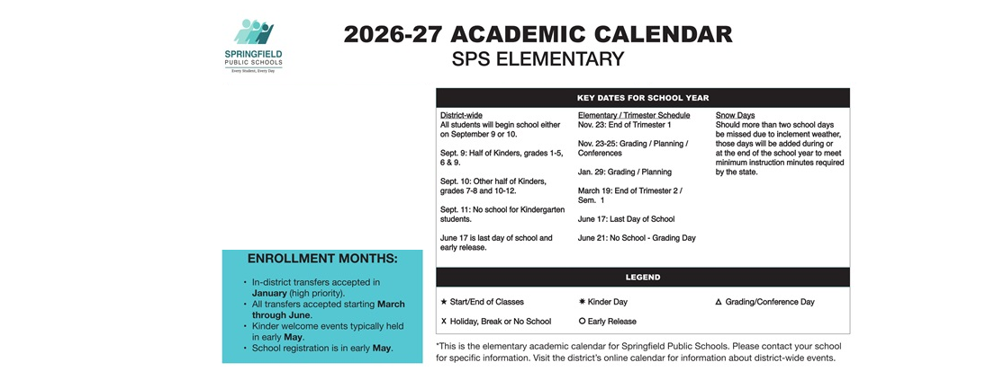 District School Academic Calendar Key for Elizabeth Page Elementary School