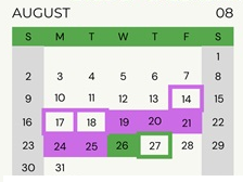 District School Academic Calendar for Elm Hill School for August 2026