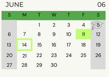 District School Academic Calendar for Elm Hill School for June 2027