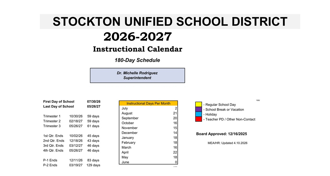 District School Academic Calendar Key for Walton Development Center