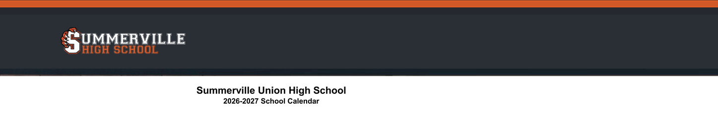 District School Academic Calendar for Gold Rush Charter