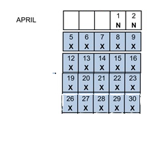 District School Academic Calendar for Chula Vista Senior High for April 2027
