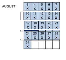 District School Academic Calendar for Chula Vista Senior High for August 2026