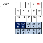 District School Academic Calendar for Chula Vista Senior High for July 2026