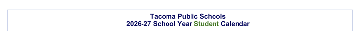 District School Academic Calendar for Gray