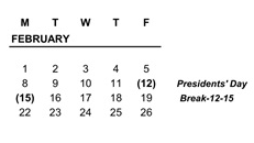 District School Academic Calendar for Sherman Elementary School for February 2027