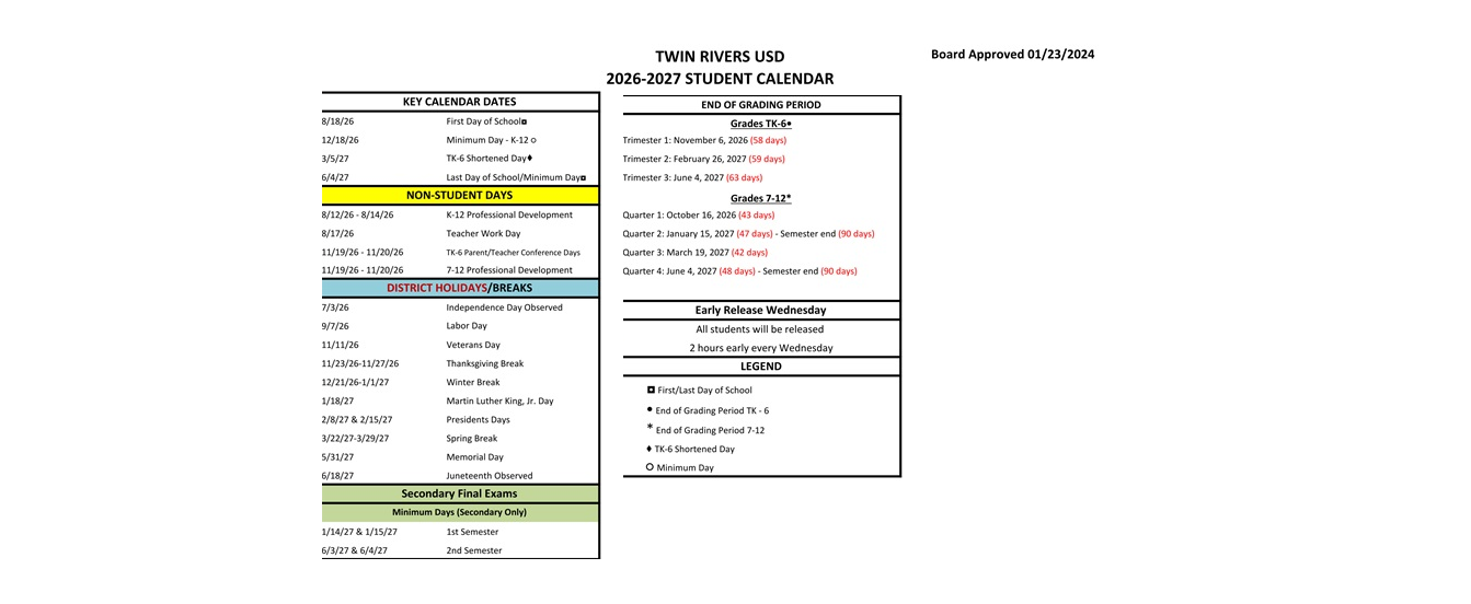 District School Academic Calendar Key for Heritage Peak Charter