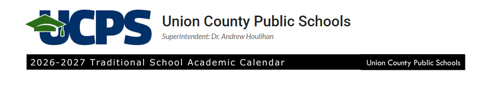 District School Academic Calendar for Fairview Elementary