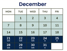 District School Academic Calendar for Avalon Elementary for December 2026