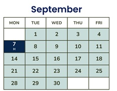 District School Academic Calendar for Avalon Elementary for September 2026