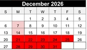 District School Academic Calendar for Minnehaha Elementary School for December 2026