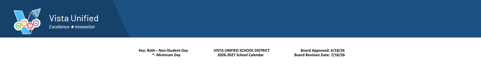 District School Academic Calendar Key for Grapevine Elementary