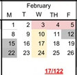 District School Academic Calendar for West Sacramento School For Independent Study for February 2027