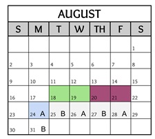 District School Academic Calendar for Orion Jr High for August 2026