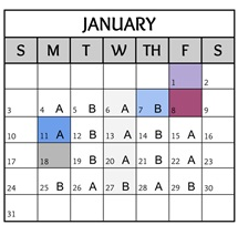 District School Academic Calendar for Orion Jr High for January 2027