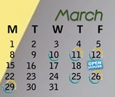 District School Academic Calendar for Valley Elementary for March 2027