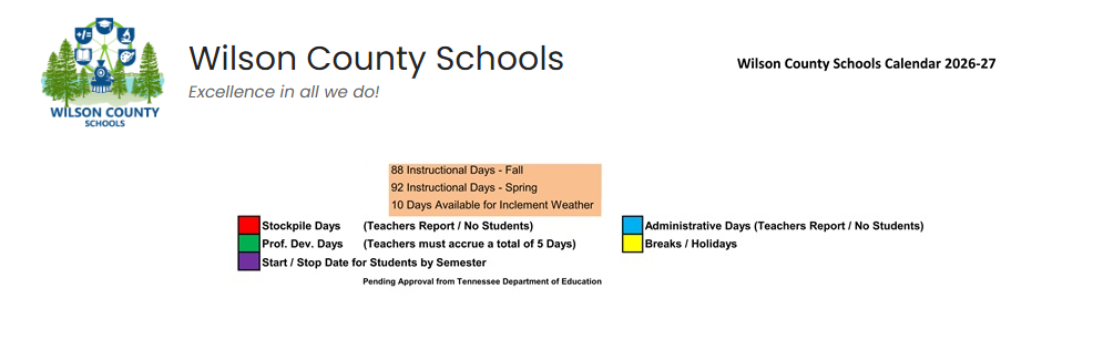 District School Academic Calendar Key for Stoner Creek Elementary School