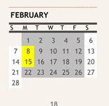 District School Academic Calendar for Freeman Elementary for February 2027