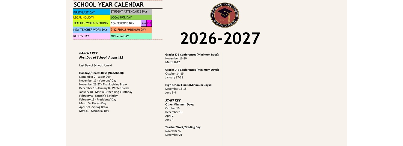District School Academic Calendar Key for Freeman Elementary